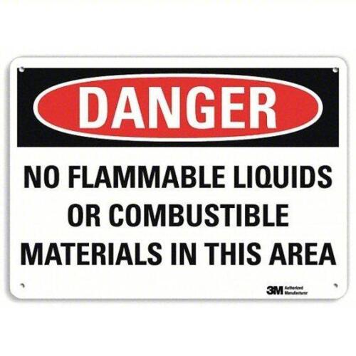 DESCRIPTION: (1) ALUMINUM DANGER SIGN BRAND/MODEL: LYLE #34ND23 SIZE: 7X10 RETAIL$: $17.27 EA QTY: 1