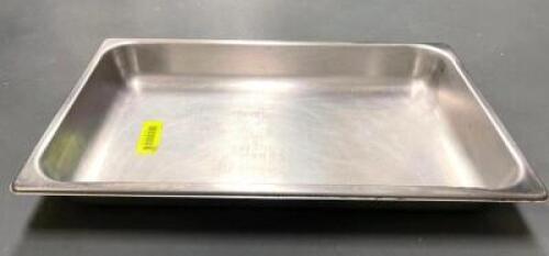 (8) 1/3 SIZE STAINLESS INSERTS