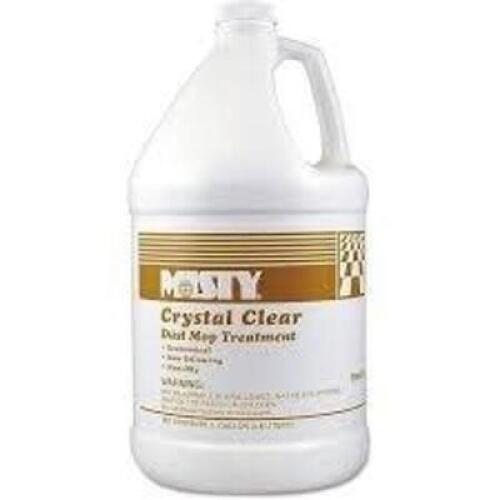 DESCRIPTION: (2) DUST MOP TREATMENT BRAND/MODEL: MISTY CRYSTAL CLEAR SIZE: 1 GALLON RETAIL$: $45.00 EA QTY: 2