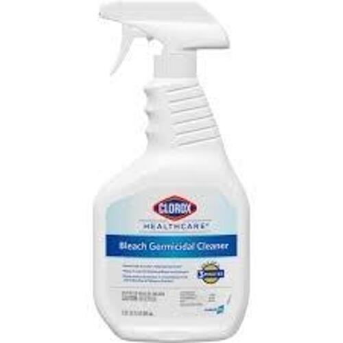 DESCRIPTION: (6) BLEACH GERMICIDAL CLEANER BRAND/MODEL: CLOROX HEALTHCARE #6VDE5 INFORMATION: READY TO USE SIZE: 32 OZ RETAIL$: $140.00 TOTAL QTY: 6