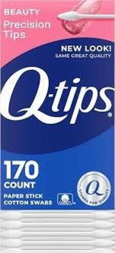 DESCRIPTION: (10) PACKS OF (6) COTTON SWABS BRAND/MODEL: Q-TIPS SIZE: 170 PER PACK RETAIL$: $24.00 EA QTY: 10