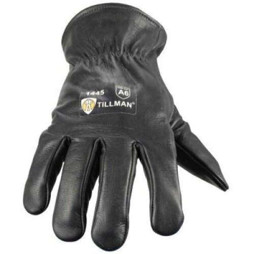 DESCRIPTION:&nbsp;(3) PAIRS OF OIL AND MOISTURE RESISTANT DRIVERSBRAND/MODEL:&nbsp;TILLMAN #1445LINFORMATION:&nbsp;TOP GRAIN GOATSKIN BLACKSIZE: LARGERETAIL$:&nbsp;$29.55 EAQTY:&nbsp;3