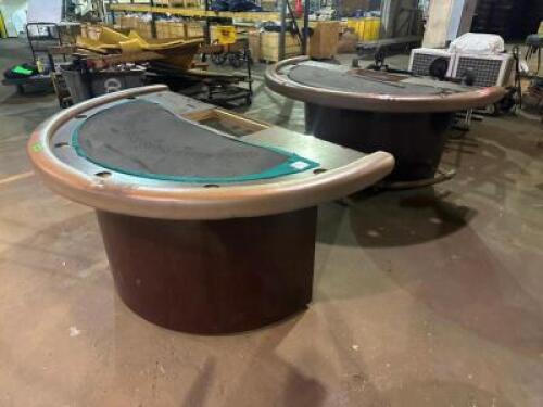 (2) - POKER TABLES