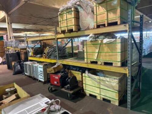 (4) - SECTIONS OF PENCO PALLET RACKING