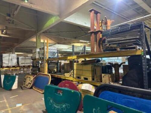 (3) - SECTIONS OF PENCO PALLET RACKING