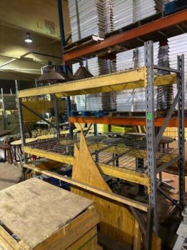 SINGLE SECTION OF PENCO PALLET RACKING