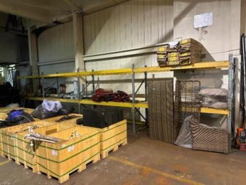 (4) - SECTIONS OF PENCO PALLET RACKING