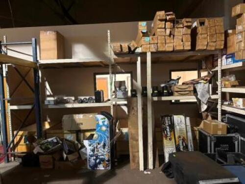 (2) - SECTIONS OF KEYSTONE PALLET RACKING