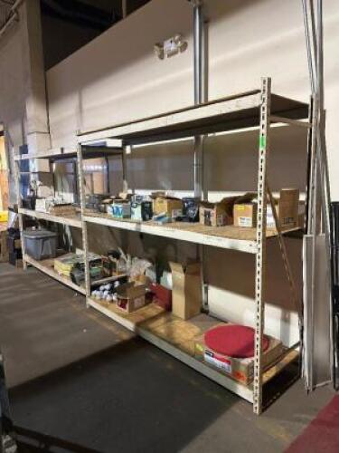 (2) - SECTIONS OF PENCO PALLET RACKING