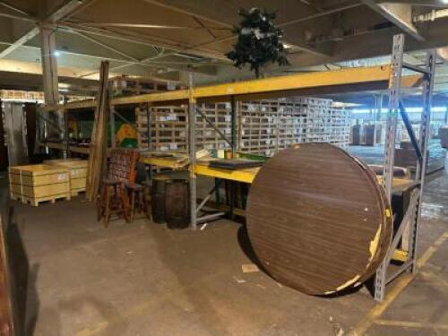 (4) - SECTIONS OF PENCO PALLET RACKING
