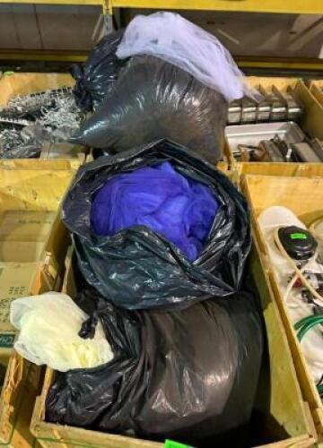 (2) BINS OF LACE MATERIAL