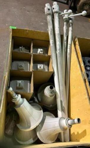 BIN OF LIGHT POSTS