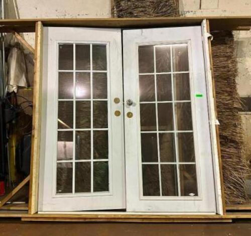 DOUBLE DOOR AND ADDITIONAL DOUBLE DOOR FRAME