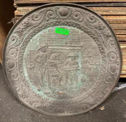 TARNISHED METAL DECOR