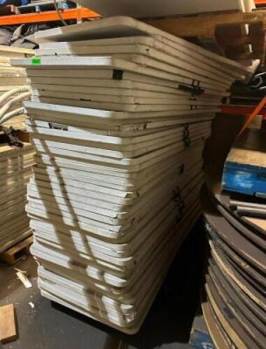 (45) 6' FOLDING TABLES