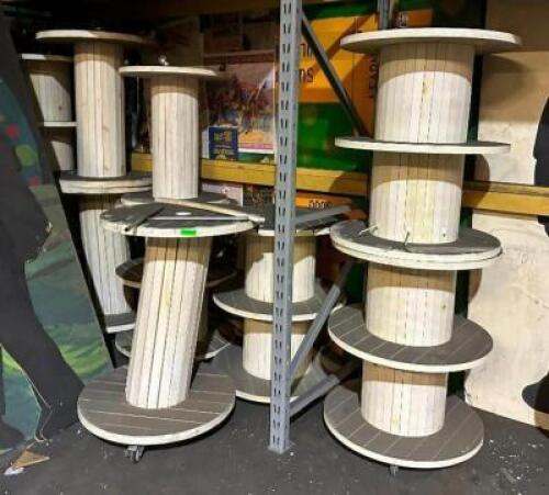 ASSORTED ROLLING TABLES
