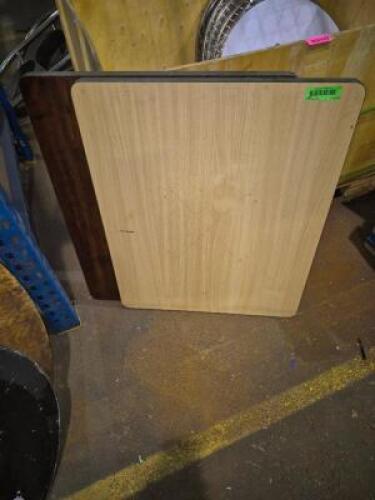 1 - 2 Table Tops 24" x 30" #796