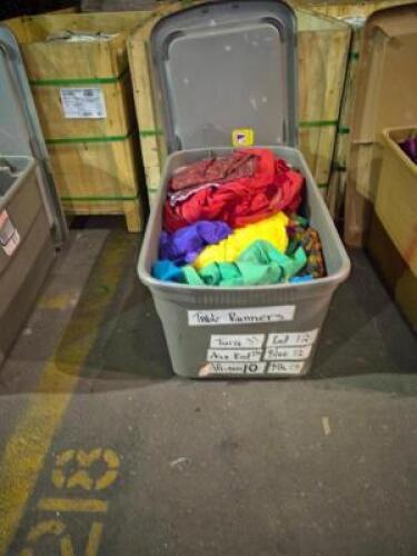 1 - Tote full of runners various colors #935