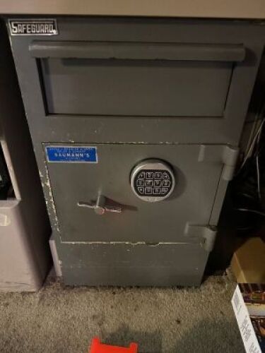 DESCRIPTION: TWO COMPARTMENT FLOOR SAFE WITH DIGITAL COMBO ADDITIONAL INFORMATION: W/ COMBINATION LOCATION: SECOND FLOOR OFFICE QTY: X 1