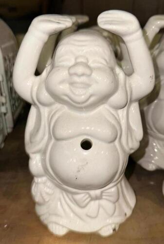 (6)- DECORATIVE CANDLE HOLDERS