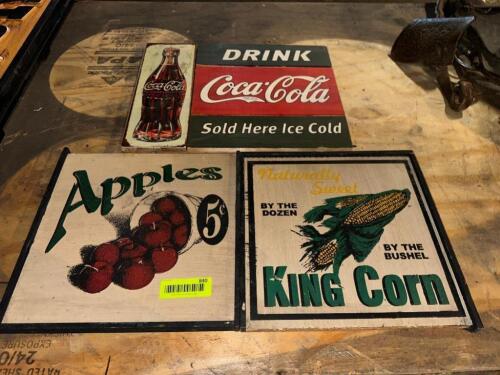 ASSORTED DECORATIVE SIGNS