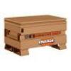 DESCRIPTION: (1) CHEST STYLE JOBSITE BOX BRAND/MODEL: KNAACK #32 INFORMATION: BROWN, PADLOCKABLE, 5 CU FT SIZE: 32" X 19" X 19" RETAIL$: $655.00 EA QT