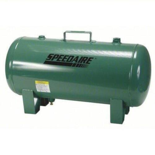 DESCRIPTION: (1) AIR TANK BRAND/MODEL: SPEEDAIRE #2TWC3 INFORMATION: GREEN, STATIONARY, 140 PSI SIZE: 13 GAL RETAIL$: $346.92 EA QTY: 1