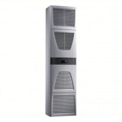DESCRIPTION: (1) ENCLOSURE AIR CONDITIONER BRAND/MODEL: RITTAL #2PUZ5 INFORMATION: 9,383 BTUH, INDOOR DUST-TIGHT, COOLING ONLY, 400/460V, 12 RETAIL$: