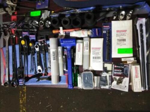 DESCRIPTION: (1) TABLE OF MISC HAND TOOLS BRAND/MODEL: MANY INFORMATION: SEE INSPECTION QTY: 1