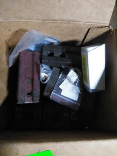 DESCRIPTION: (1) BOX OF LATHE CHUCK JAWSINFORMATION: SEE INSPECTIONQTY: 1