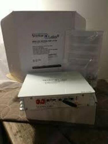 DESCRIPTION: (2) WIRELESS MARINE AMPLIFIER BRAND/MODEL: STELLAR LABS #60-10060 INFORMATION: 40 WATTS SIZE: 2 CHANNELS RETAIL$: $175.00 EA QTY: 2