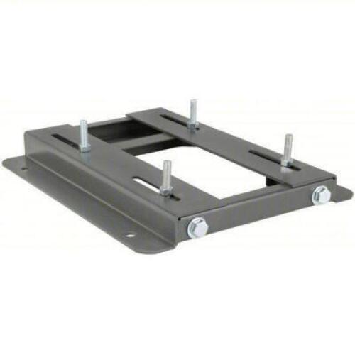 DESCRIPTION: (2) ADJUSTABLE MOTOR BASE BRAND/MODEL: DAYTON #2M512 INFORMATION: STEEL, 254 COMPATIBLE NEMA FRAME SIZE, 2 ADJUSTING BOLTS SIZE: 17-3/4"