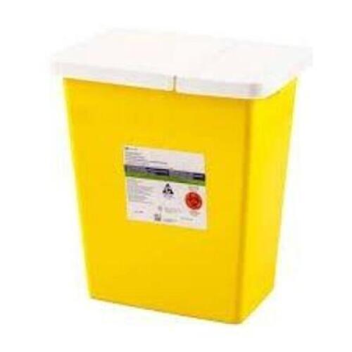 DESCRIPTION: (1) CHEMOTHERAPY SHARPS CONTAINER BRAND/MODEL: COVIDIEN SHARPSAFETY INFORMATION: YELLOW RETAIL$: $159.98 EA QTY: 1