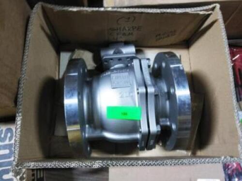DESCRIPTION: (1) VALVE BRAND/MODEL: SHARPE #CF8M INFORMATION: MISSING HANDLE SIZE: 4" RETAIL$: $970.00 EA QTY: 1