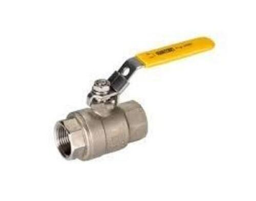DESCRIPTION: (8) BALL VALVES BRAND/MODEL: WARREN INFORMATION: YELLOW HANDLE SIZE: 1/2" RETAIL$: $52.99 EA QTY: 8