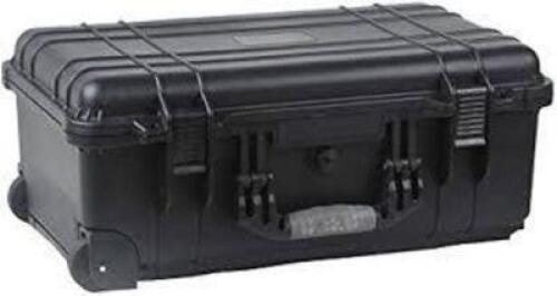 DESCRIPTION: (1) WEATHERPROOF EQUIPMENT CASE WITH FOAM INSIDEBRAND/MODEL: MCM #22-24130INFORMATION: BLACKSIZE: 22 1/64&Prime; &times; 13 51/64&Prime; &times; 9 1/64&Prime;RETAIL$: $89.95 EAQTY: 1