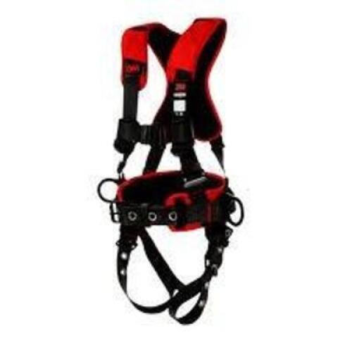 DESCRIPTION: (1) FULL BODY HARNESS BRAND/MODEL: 3M #PROTECTA INFORMATION: BLACK / RED SIZE: MEDIUM-LARGE RETAIL$: $153.30 EA QTY: 1