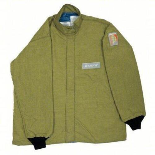 DESCRIPTION: (2) ARC FLASH JACKET BRAND/MODEL: SALISBURY #30L337 INFORMATION: GREEN SIZE: 3XL RETAIL$: $826.00 EA QTY: 2