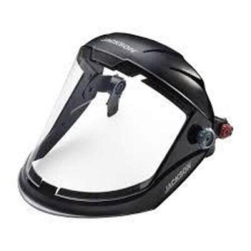 DESCRIPTION: (3) SAFETY SHIELD HELMETS BRAND/MODEL: JACKSON #14214 INFORMATION: BLACK RETAIL$: $64.00 EA QTY: 3