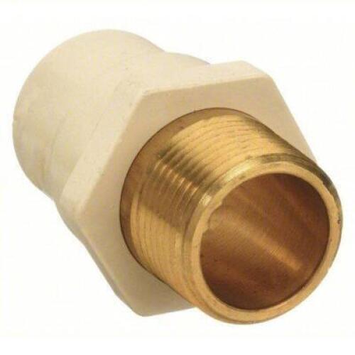 DESCRIPTION: (1) CASE OF (100) ADAPTER BRAND/MODEL: CTS #2GKA4 INFORMATION: CPVC, MNPT x CTS Socket Hub, SIZE: 3/4 in Pipe Size RETAIL$: $521.00 EA QT