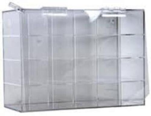 DESCRIPTION: (1) SAFETY GLASSES DISPENSER BRAND/MODEL: PRO-SAFE #86374501 INFORMATION: 20 COMPARTMENTS SIZE: 15X12.5 X 7.1/8 RETAIL$: $218.30 EA QTY: