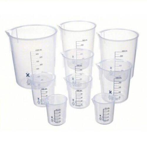 DESCRIPTION: (1) BEAKER SET BRAND/MODEL: 6FAF5 INFORMATION: LOW FORM NON-STERILE WHITE RETAIL$: $23.31 EA QTY: 1