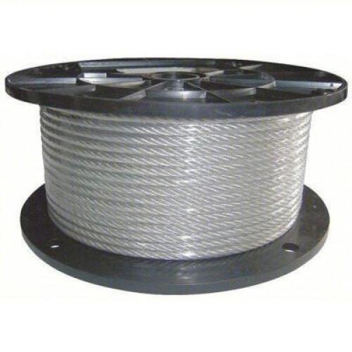 DESCRIPTION: (1) GALVANIZED STEEL CABLE BRAND/MODEL: DAYTON #33RF99 SIZE: 7X7 54LB 500 FT OVERALL RETAIL$: $80.20 EA QTY: 1