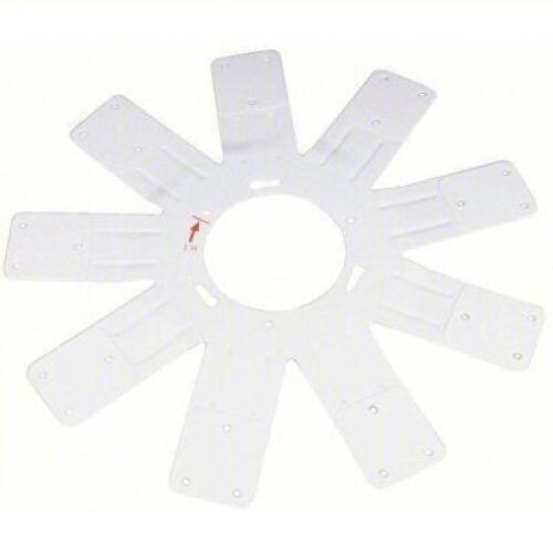 DESCRIPTION: (10) BLADE WHEEL BRACKET BRAND/MODEL: DAYTON #36WC97 INFORMATION: WHITE, STEEL SIZE: 9 BLADE, 14" L RETAIL$: $24.71 EA QTY: 10