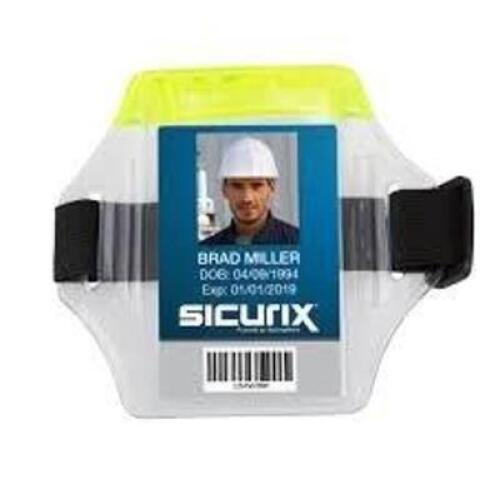 DESCRIPTION: (1) CASE OF (192) REFLECTIVE STRIP ARMBAND BADGE HOLDER BRAND/MODEL: SICURIX #66860 INFORMATION: CLEAR, REFLECTIVE RETAIL$: $844.64 TOTAL