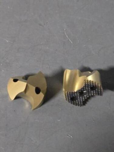 DESCRIPTION: (2) REPLACEABLE DRILL TIPS BRAND/MODEL: SECO 80811755 SIZE: 17.5mm RETAIL$: 286 QTY: 2