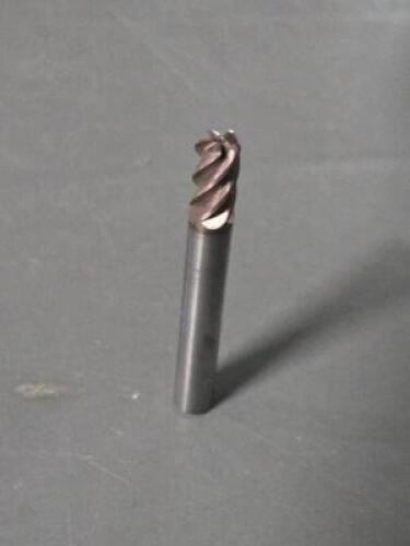 DESCRIPTION: (6) SOLID CARBIDE CORNER RADIUS END MILLSBRAND/MODEL: FULLERTON 37542SIZE: 1/4" DIARETAIL$: $214.15QTY: 6