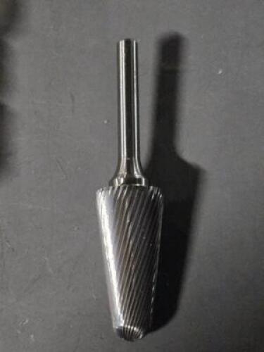DESCRIPTION: (4) CARBIDE BALL NOSED CONE BURR BRAND/MODEL: WESTWARD 19D781 SIZE: SL-7 RETAIL$: $139.44 QTY: 4