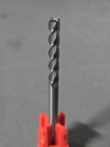 DESCRIPTION: (6) SOLID CARBIDE SQ END MILL BRAND/MODEL: FULLERTON 91251 SIZE: 4mm RETAIL$: $289.90 QTY: 6