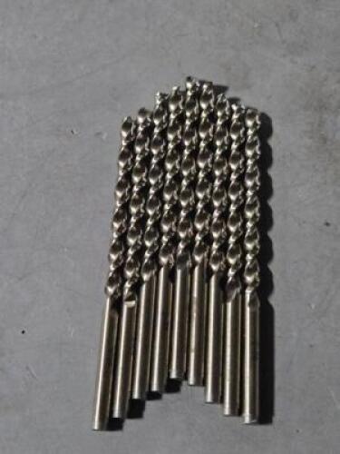 DESCRIPTION: (9) COBALT JOBBER DRILL BITS BRAND/MODEL: CLEVELAND 02146173 SIZE: #12 RETAIL$: $150.93 QTY: 9